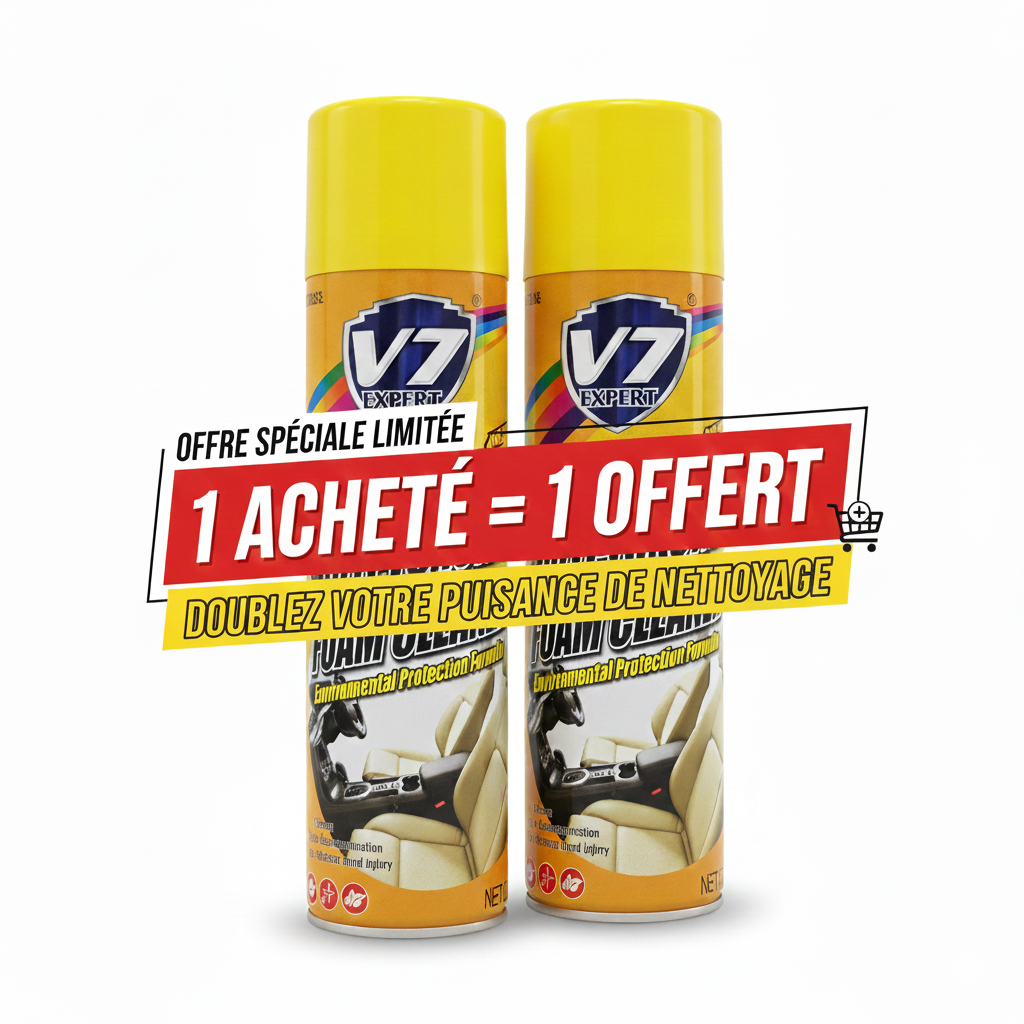 Mousse V7 Expert - 1 Acheté = 1 Offert